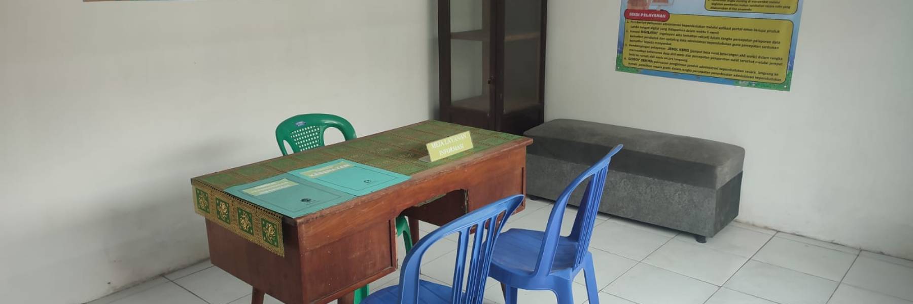 Meja Pelayanan PPID Pelaksana Kelurahan Sukabumi