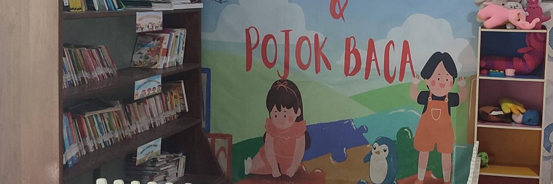 Fasilitas Pojok Bocil dan Pojok Baca Kelurahan Sukabumi
